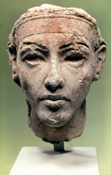 Egyptiskt huvud, Amarnaperioden, 1350 f.Kr