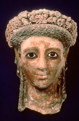 Egyptiskt huvud, 75-100 e.Kr