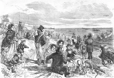 Åtta timmar vid havet, 1856