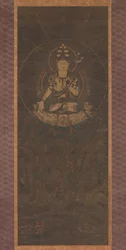 Elvahövdad Kannon på berget Fudaraka, 1200-talet.