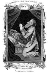 Elia uppfostrar änkans son, c1808
