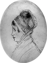 Elizabeth Fry, brittiskt fängelse och social reformator, c1798-1800 1956