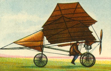 Ellehammer semi-biplan, 1906, 1932.