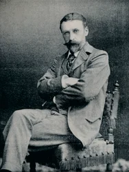 Emile Claus, från ett fotografi, c1899