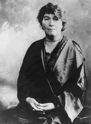 Emmeline Pethick-Lawrence 1867-1954, brittisk suffragette, tidigt 1900-tal