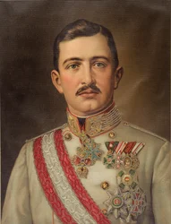 Kejsar Karl I av Österrike 1887-1922, kung av Ungern, ca. 1917.