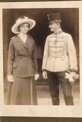 Kejsar Karl I av Österrike 1887-1922, med kejsarinnan Zita.