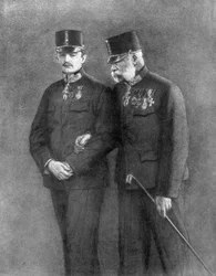Kejsar Franz Josef I av Österrike och ärkehertig Karl Habsburg, 1926