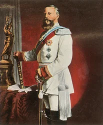 Kejsar Fredrik III, c1888, 1936.