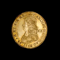 Engelsk guld dubbel kronmynt