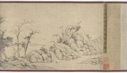 Njuter av höstträden, Mingdynastin, 1400-talet.