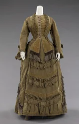 Ensemble, amerikansk, ca. 1875.