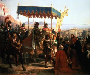 Karl VIII:s intåg i Neapel, 12 maj 1495, 1800-talet