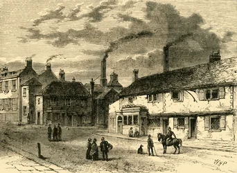Ingången till Chiswick, c1878.