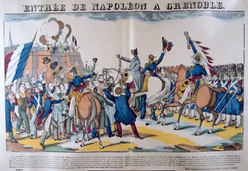Napoleons entré till Grenoble, mars 1815, 1800-talet