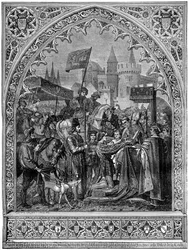 Ludvig XI av Frankrikes intåg i Troyes, 1462 1882-1884