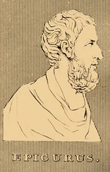 Epikuros, 341-270 f.Kr., 1830