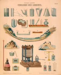 Equilibrium of Liquids, c1850