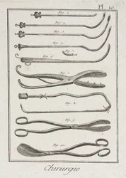 Utrustning, tidigmoderna kirurgiska instrument