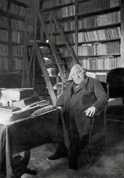 Ernest Renan, fransk filosof och författare, 1890