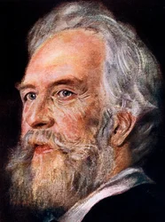 Ernst Haeckel, tysk zoolog och evolutionist, 1899