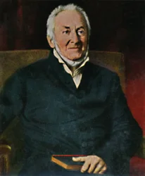 Ernest Moritz Arndt 1769-1860. - Målning av Jul Roeting, 1934.