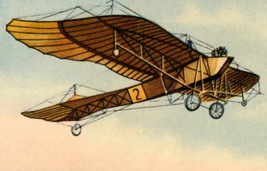 Etrich Rumpler-Taube plan, 1909, 1932.