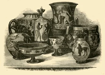 Etruskiska vaser, 1890.