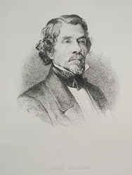 Eugene Delacroix, 1800-talet.