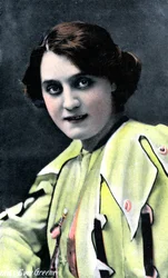 Evie Greene 1875-1917, engelsk skådespelerska, tidigt 1900-tal