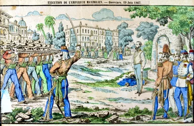 Avrättning av Maximilian, Mexikos kejsare, 19 juni 1867