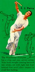 F. J. Perry - Service, c1935.