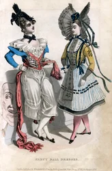 Fina bollklänningar, 1830