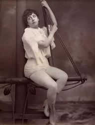 Fannie Leslie, brittisk sångerska och skådespelerska, 1882