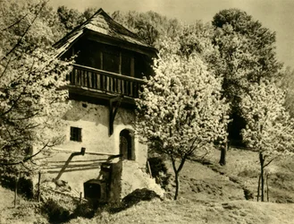 Bondgård, Kärnten, Österrike, c1935.