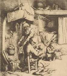 Fader matar barn, 1610-85.