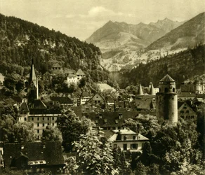 Feldkirch, Vorarlberg, Österrike, c1935.