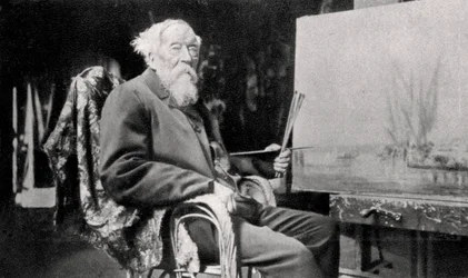 Felix Ziem, fransk konstnär, 1905