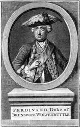 Ferdinand, hertig av Brunswick, 1800-talet.