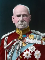 Fältmarskalk Lord Roberts av Kandahar, brittisk soldat, sent 1800- eller tidigt 1900-tal