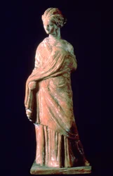 Figur av en kvinna, grekisk, 300-talet