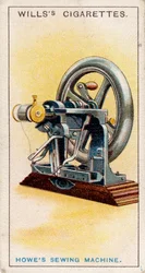 Första symaskinen med låssöm, [1915]