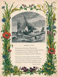 Fishing at Sea av Walter Scott, c1900