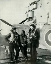 Fleet Air Arm-piloter, 1943.