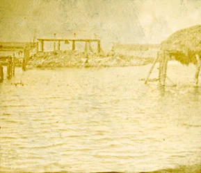 Flood, Ramskapelle, Belgien, c1914-c1918