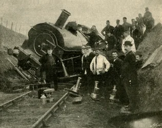Floods v. Railway Engine - A Collapse Near St. Erth, 1901.