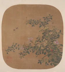 Blommor och bin, 1700-talet.