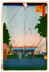 Flygande drakar, Japan, 1800-talet 1956
