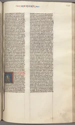 Fol. 341r, Daniel, historiker initial A, Daniel i lejonhålan, ca. 1275-1300.