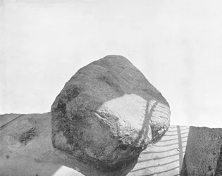 Forfathers Rock, Plymouth, Massachusetts, USA, c1900.